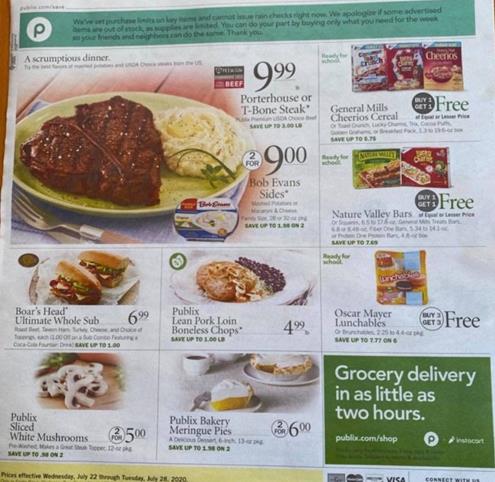 Weekly Ad Previews Jul 22 - 28, 2020 2 Publix Weekly Ad Preview Jul 22 - 28, 2020