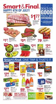 Smart and Final 4th of July Sale 2020