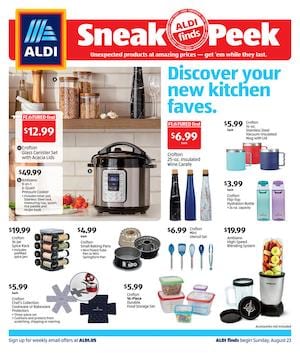 Weekly Ad Previews Aug 19 and Aug 23, 2020 7 ALDI Ad In Store NY Aug 23 29 2020