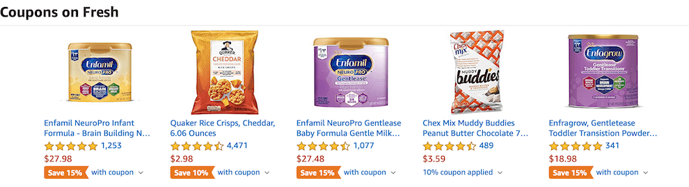 Amazon Grocery Coupons 20 Aug 2020 1 Amazon Grocery Coupons 20 Aug 2020