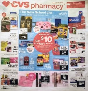 Weekly Ad Previews Aug 19 and Aug 23, 2020 4 CVS Weekly Ad Preview Aug 23 29 2020