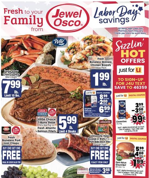 Weekly Ad Previews Sep 2 - 8, 2020 7 Jewel Osco Weekly Ad Preview Sep 2 8 2020