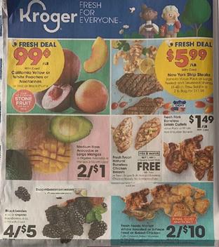 Weekly Ad Previews Aug 12 and Aug 16, 2020 1 Kroger Weekly Ad Preview Aug 12 18 2020