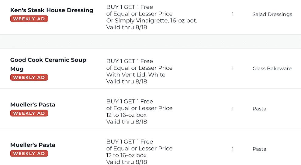 Publix BOGOs Aug 12 - 18, 2020 2 Publix BOGOs Aug 12 18 2020 Pantry 2