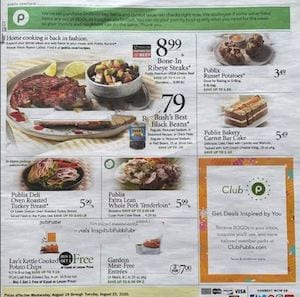 Weekly Ad Previews Aug 19 and Aug 23, 2020 2 Publix Weekly Ad Preview Aug 19 25
