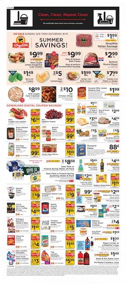 Shoprite Summer Savings Aug 9 - 15, 2020