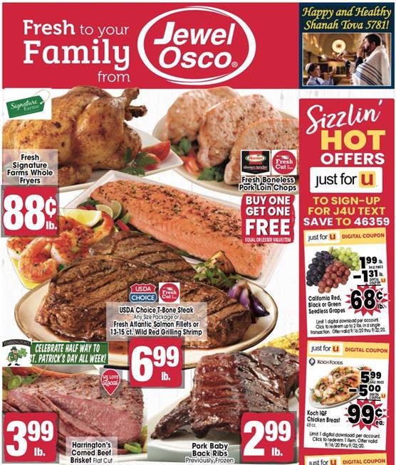 Weekly Ad Previews Sep 16 and Sep 20, 2020 5 Jewel-Osco Weekly Ad Preview Sep 16 - 22, 2020