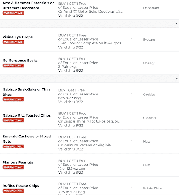 Publix BOGO Free Sale Sep 16 - 22, 2020 4 Publix BOGO Free Sale Sep 16 22 2020 4