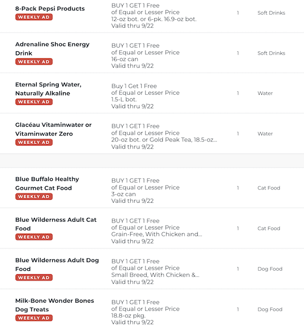 Publix BOGO Free Sale Sep 16 - 22, 2020 5 Publix BOGO Free Sale Sep 16 22 2020 5