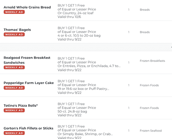 Publix BOGO Free Sale Sep 16 - 22, 2020 6 Publix BOGO Free Sale Sep 16 22 2020 6