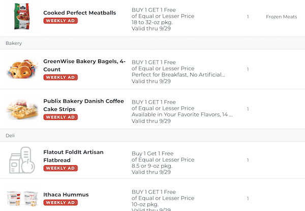 Publix BOGOs Sep 23 - 29, 2020 8