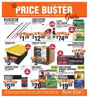 Rural King Ad Price Busters October 2020 1 Rural King Ad Price Busters October 2020