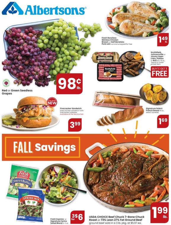 Weekly Ad Previews Oct 7 - 13, 2020 3 Albertsons Weekly Ad Preview Oct 7 - 13, 2020