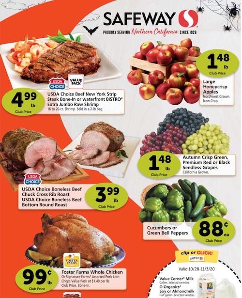 Weekly Ad Previews Oct 28 - Nov 3, 2020 8 Safeway Weekly Ad Oct 28 - Nov 3, 2020