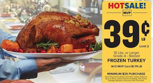 The Best Turkey Deals of Weekly Ads 1 Food Lion Turkey Deal
