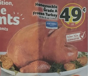 The Best Turkey Deals of Weekly Ads 8 Winn Dixie Turkey Deal