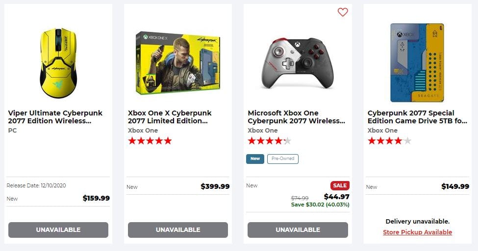 Cyberpunk 2077 is Finally Getting Released - Turtle Beach Stealth On Sale at Gamestop 3 Cyberpunk 2077 Gamestop Weekly Ad 2