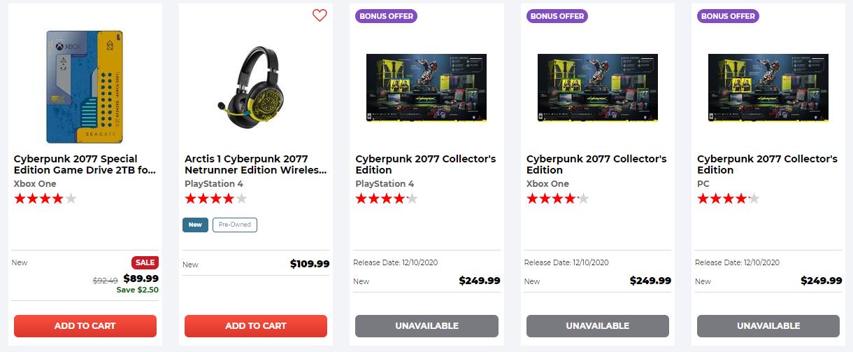 Cyberpunk 2077 is Finally Getting Released - Turtle Beach Stealth On Sale at Gamestop 2 Cyberpunk 2077 Gamestop Weekly Ad