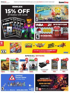 Gamestop Weekly Ad Dec 20 - 26, 2020