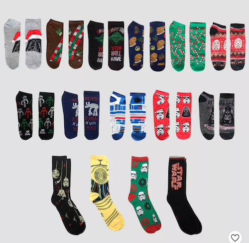 Target's Top 3 Gifts Under $25 3 Men's Star Wars 15 Days of Socks Advent