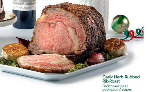 The Best Christmas Meat Deals - Kroger, Publix, ALDI, and more Stores 5 Publix Standing Rib Roast Christmas Deal 2020
