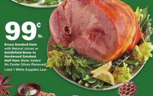 The Best Christmas Meat Deals - Kroger, Publix, ALDI, and more Stores 10 Stater Bros Smoked Ham Christmas Deal
