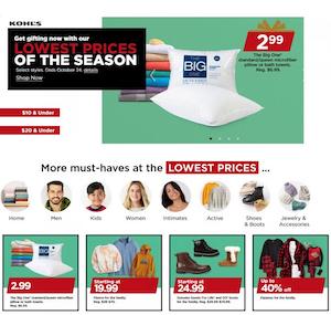 Kohl's Pre-Black Friday Ad 2021