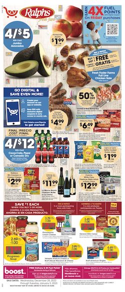Ralphs Weekly Deals Dec 2022