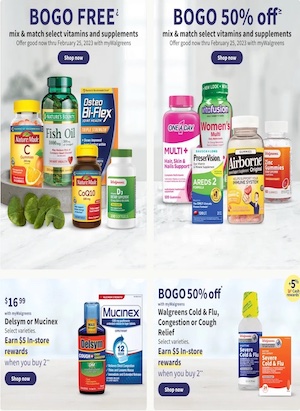 Walgreens Weekly Ad Jan 15 - 21, 2023