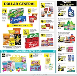 Dollar General Weekly Ad Mar 19 - 25, 2023