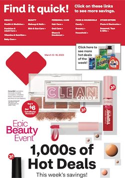 CVS Weekly Ad Hot Deals March 2023