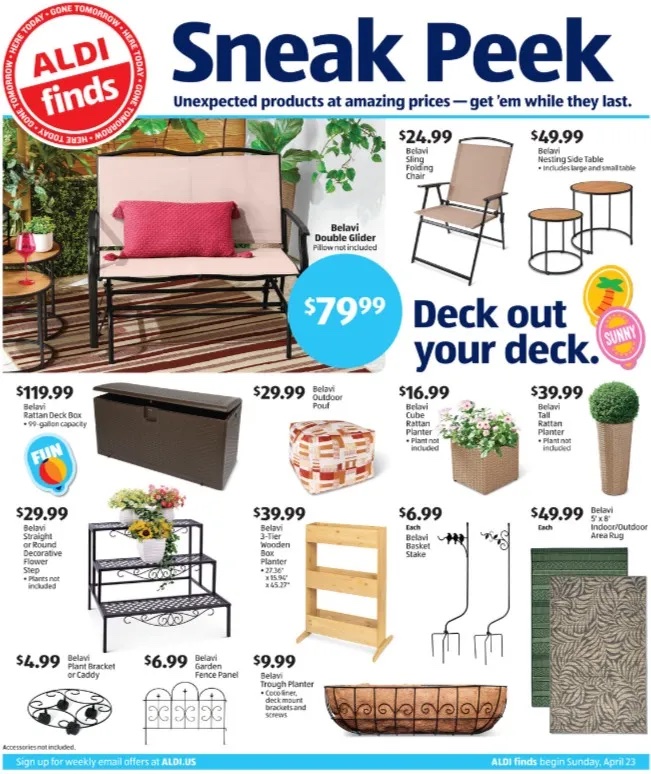 ALDI Weekly Ad Sneak Peek Apr 23 – 29, 2023