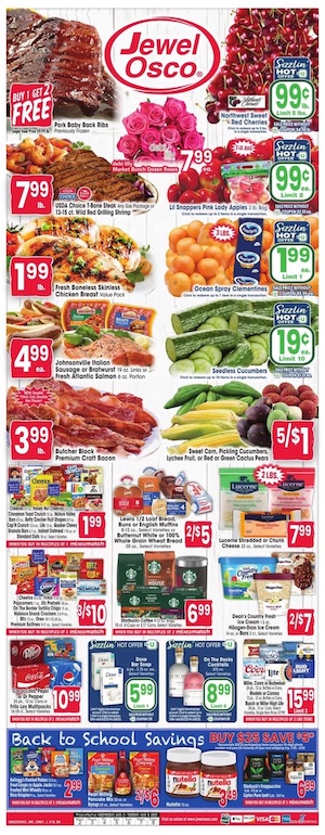 Jewel-Osco Ad Deals Aug 2 - 8, 2023