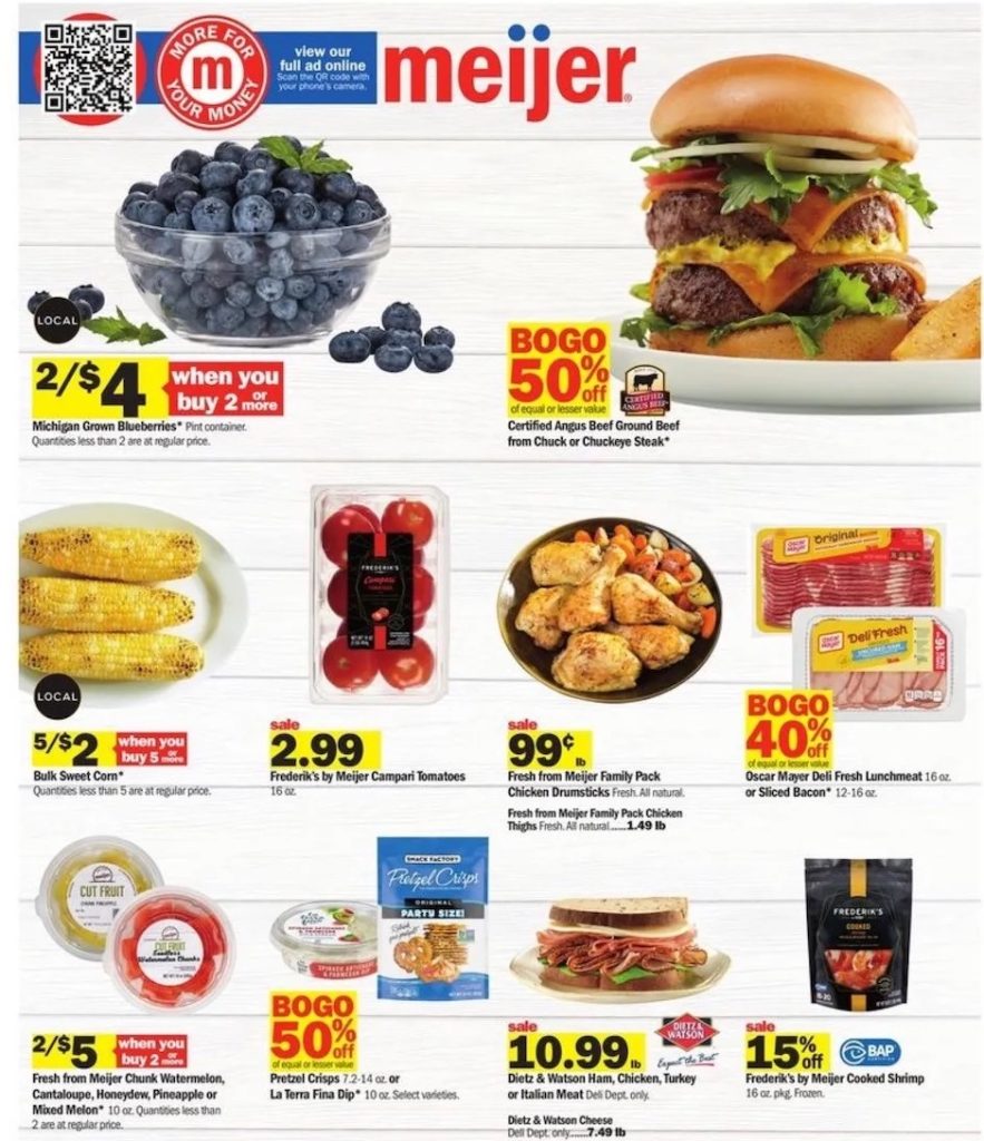 Meijer Weekly Ad Sale Aug 13 – 19, 2023