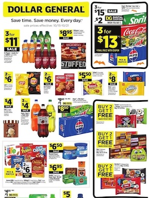 Dollar General Deals Oct 15 - 21, 2023