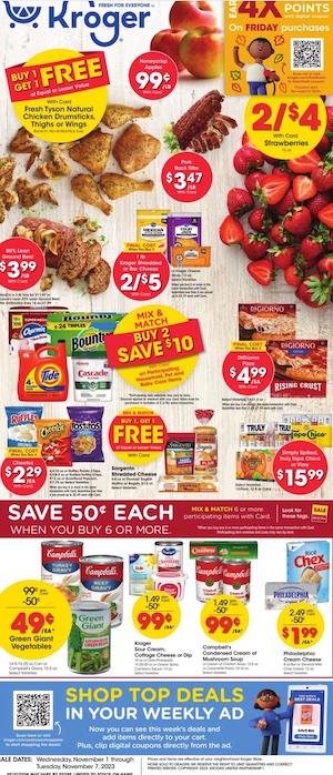 Kroger Deals Nov 1 - 7, 2023