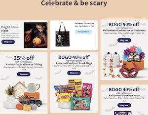 Walgreens Halloween Oct 29 - Nov 4, 2023