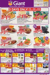 Giant Digital Coupons Dec 1 – 7, 2023