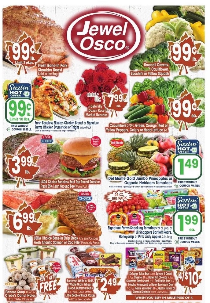 Jewel-Osco Deals Nov 1 – 7, 2023