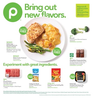 Publix Thanksgiving Nov 8 - 14, 2023