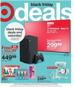 Target Black Friday 2023
