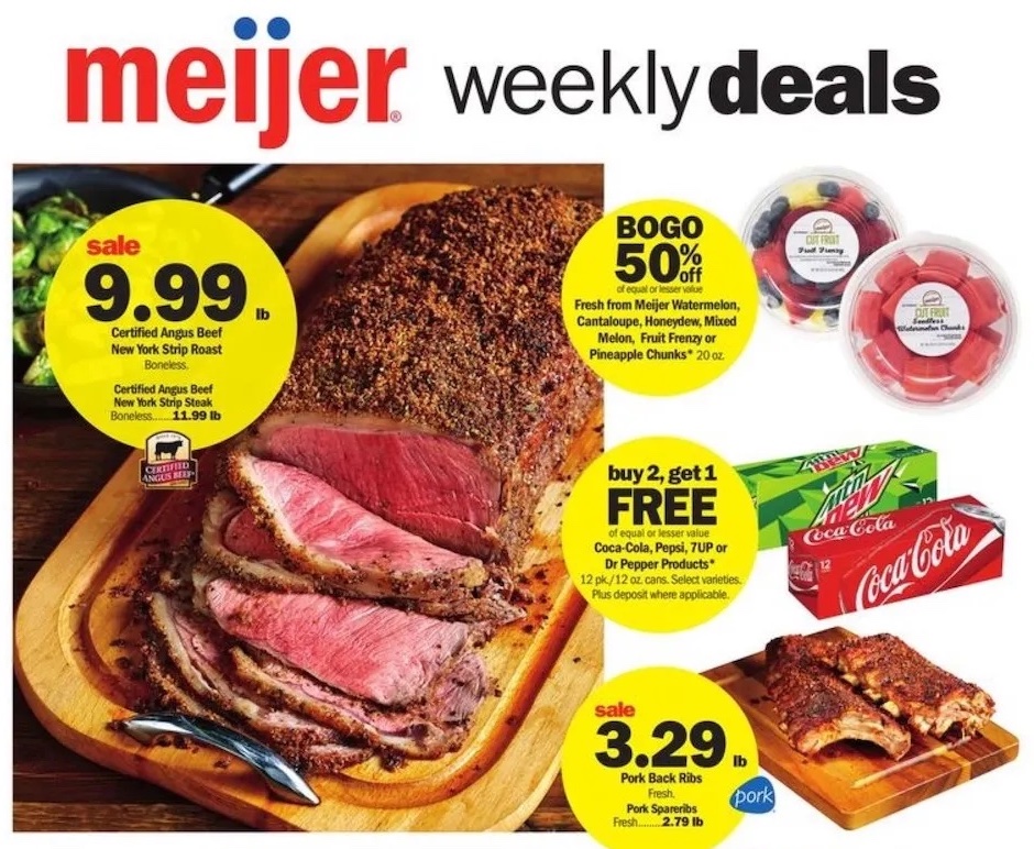 Meijer Hot Deals This Week 12/31 – 1/6