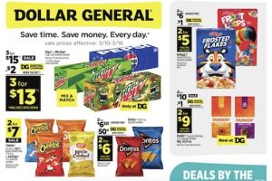 Dollar General Sales Ad Mar 10 – 16, 2024