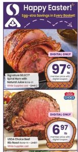 Safeway Easter Specials Mar 27 – Apr 2, 2024