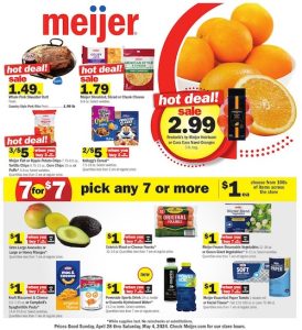 Meijer Weekly Specials Apr 28 – May 4, 2024