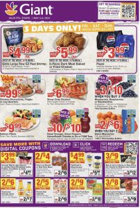 Giant Circular Specials May 3 – 9, 2024
