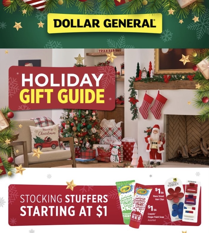 Dollar General Holiday Gift Guide 2024