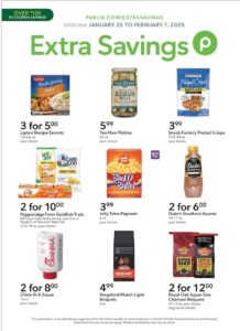 Publix Extra Savings Ad Jan 25 – Feb 7, 2025