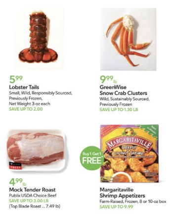 Publix Seafood for Valentine's Day