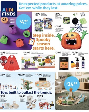 Best Halloween Candy Deals in the South: October 2026 Grocery Sales 2 ALDI Halloween Candy Budget Friendly Seasonal Shopping copy